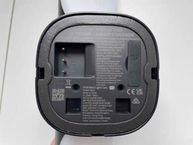 eufy s100 wall light cam test