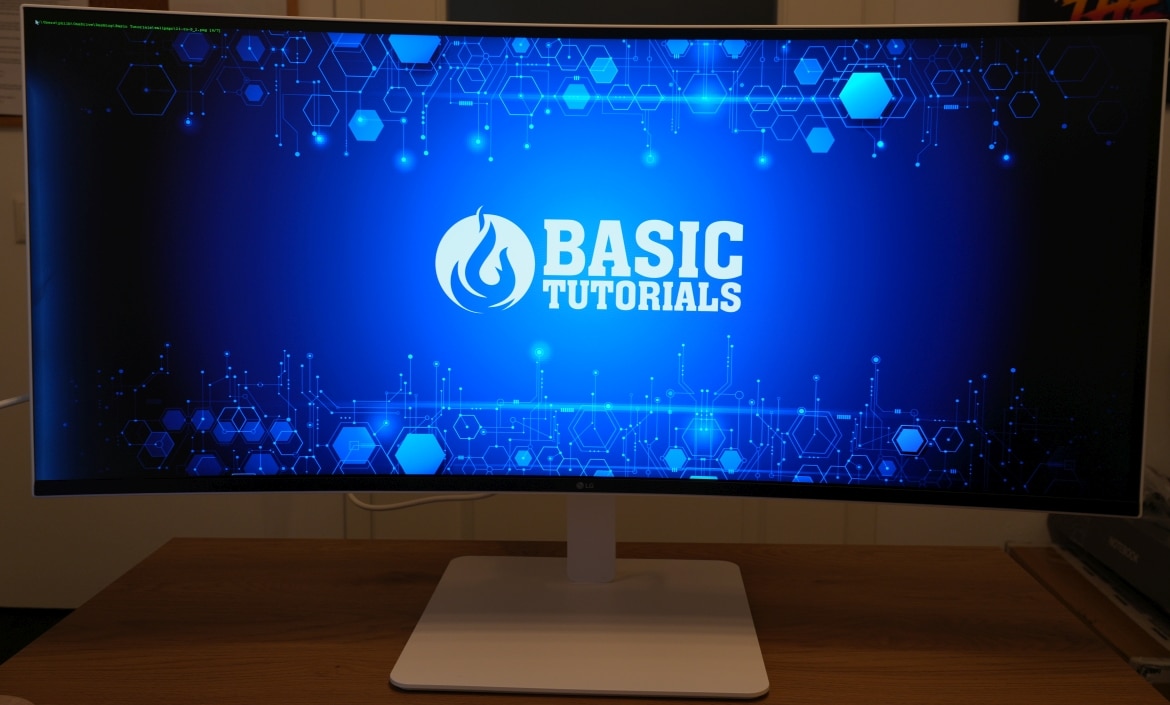 LG 38WR85QC-W Test: Bild zeigt den Monitor in Aktion.