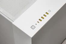 Frontpanel Anschlüsse mit USB