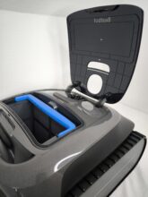 Der Gehäusedeckel lässt sich öffnen