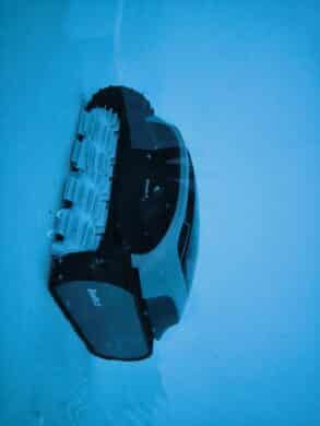 Auch die Wände werden gereinigt