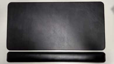 Veganes Leder auf der Oberseite