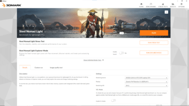 3DMark Steel Nomad Light