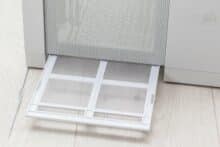 Staubfilter auf der Unterseite des Corsair 6500D Airflow