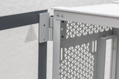 Gehäuse Scharnier der Seitenscheibe