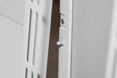 Clip der Mesh Front des Corsair 6500D Airflow