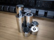 Edelstahlfüße mit Verlängerung