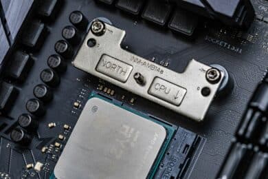 Noctua Brackets auf dem Mainboard