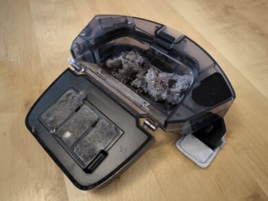 Die Schmutzausbeute ist ordentlich!