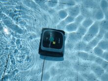 Der Reinigungsvorgang beginnt.