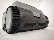 Der Henkel zum Öffnen des Roboters ist recht träge.