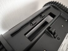 Hier werden die Partikel eingesaugt.