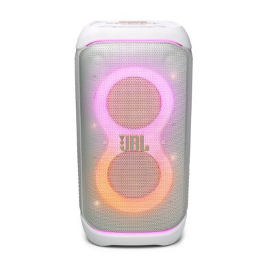 JBL PartyBox Stage 320 und Club 120 in Weiß