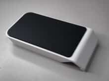 Rückseite der Halterung