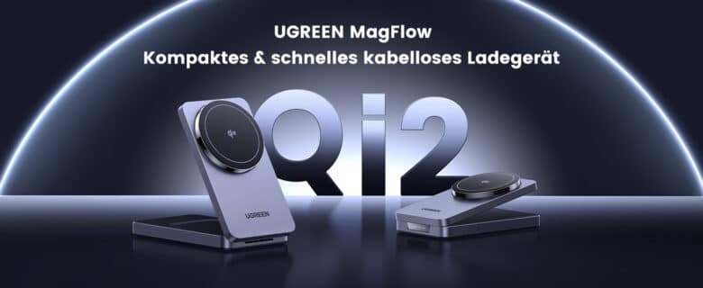 Ugreen MagFlow 2-in-1 Ladestation