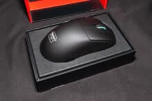 Die M68 Wireless in ihrer Transportschale