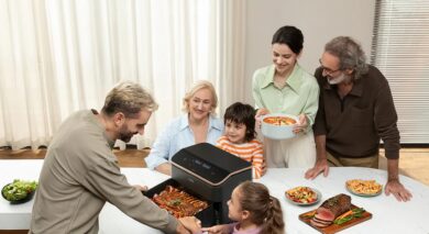 COSORI Heißluftfritteuse TwinFry XXL