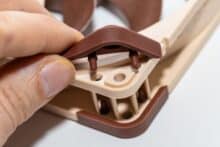 Silikonecken mit Montage