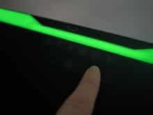 Die Softbuttons reagieren fix auf Eingaben.