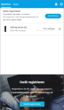 WD Discovery: Speicher