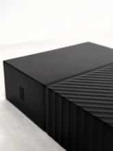 Geriffelte und glatte Oberfläche