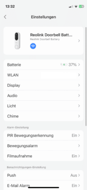 reolink doorbell battery test