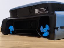 Seitenansicht der Propeller