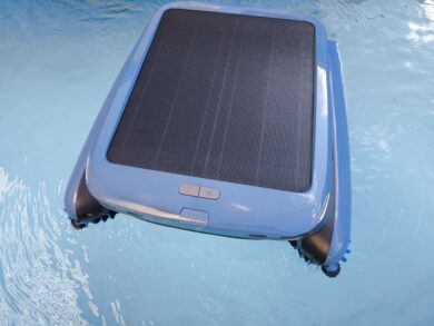 Und ab geht die nasse Fahrt.