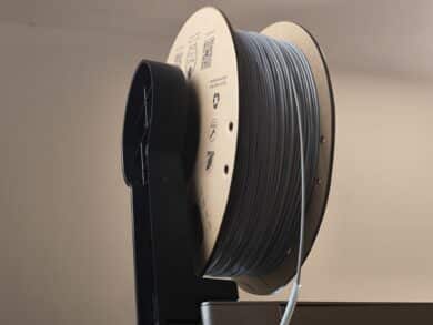 Montierter Filamenthalter mit Rolle