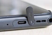 USB C Anschluss auf der Unterseite des AGM H Max