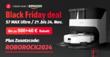 Black Friday: Saugroboter von Roborock zum Tiefstpreis!