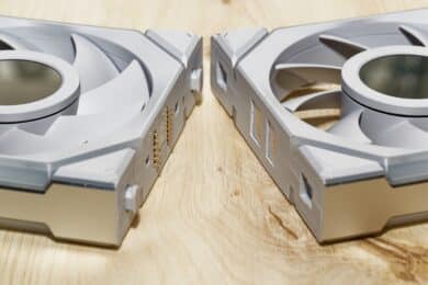 Befestigung der Lian Li Uni Fan SL Wireless LCD