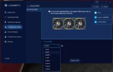 Auswahl der Lüftergeschwindigkeit