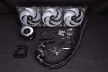 Kompletter Lieferumfang des ARCTIC Liquid Freezer III 420 A-RGB