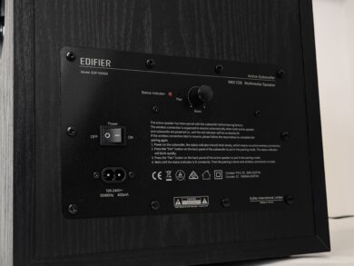 Subwoofer: Anschlüsse