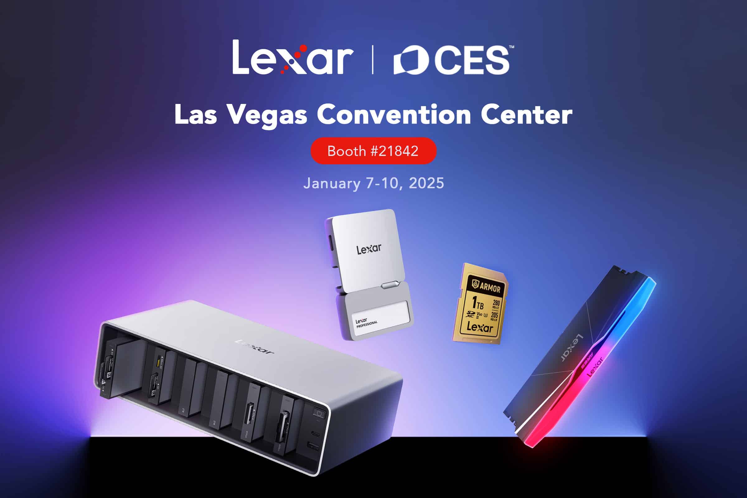 Lexar CES 2025 Highlights