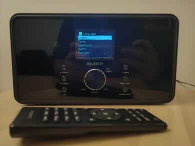 Majority Bard Radio Einrichtung - Sprachauswahl