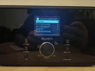 Menü und Einstellungsoptionen