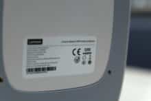 Fuß des Lenovo 100P von unten