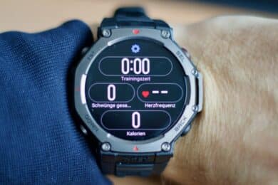 T-Rex 3 Konfigurierbare Training-Screens