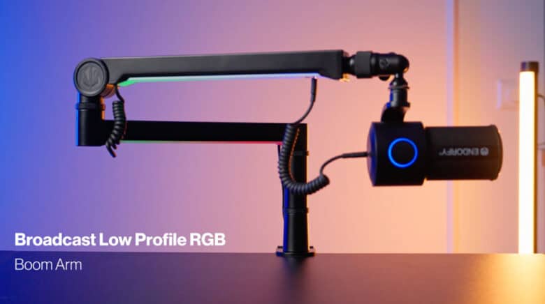 ENDORFY Broadcast Low Profile Boom Arm
