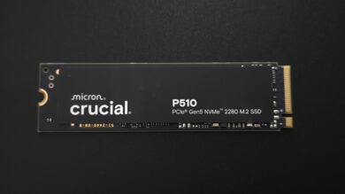 Vorderseite der Crucial P510