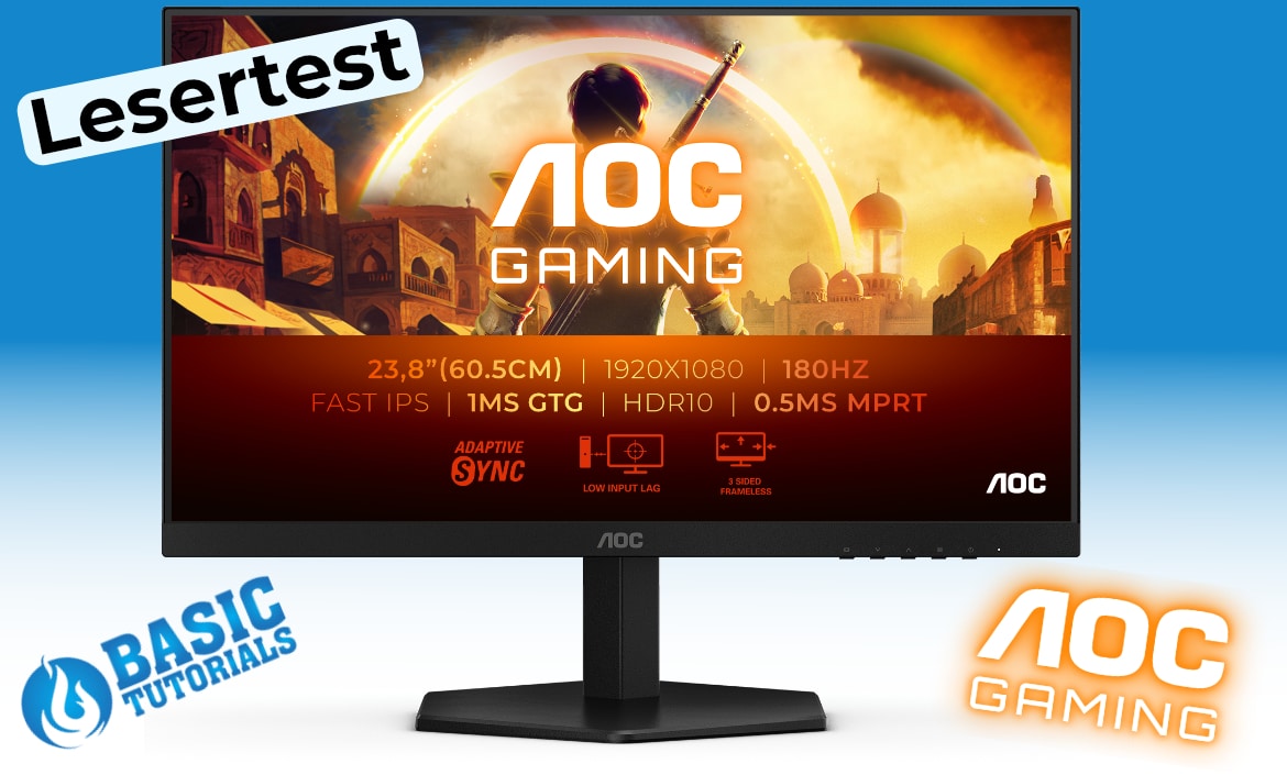 AOC 24G42E Lesertest