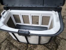 Allfälliger Feinschmutz bleibt im Ultra-Feinfilter hängen.