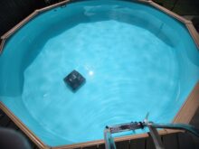 Ein erfolgreicher Reinigungsvorgang.