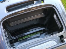 Offenes Filterkorb-Fach