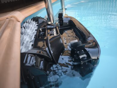 Die Wandreinigung funktioniert im Test sehr gut.