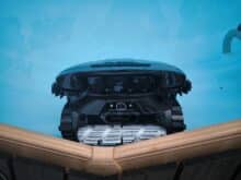 ... hoch bis zur Wasserlinie.