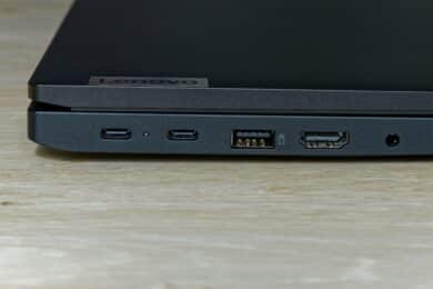 Anschlüsse links am Lenovo Thinkpad E16 G2