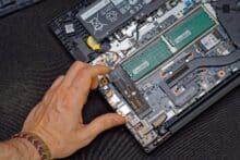 M.2 SSD wird in Lenovo Thinkpad E16 G2 eingesetzt